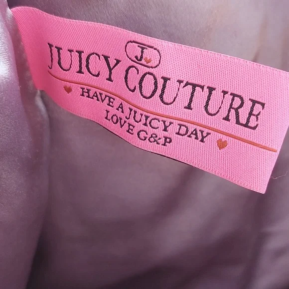 Juicy Couture lux  leather tote Gen 1  💓💕💓💕 - Picture 9 of 17